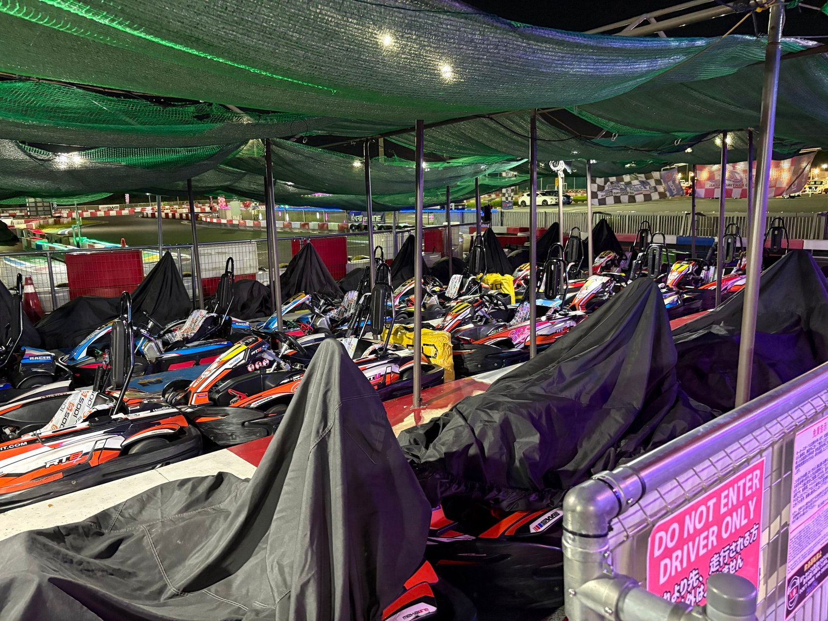 最近はカートで走っている